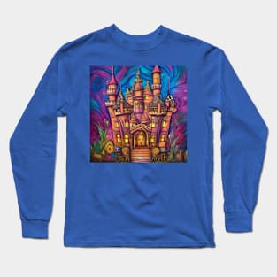 Fantasy Fairytale Castle Long Sleeve T-Shirt